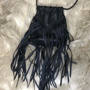 Fringe crossbody